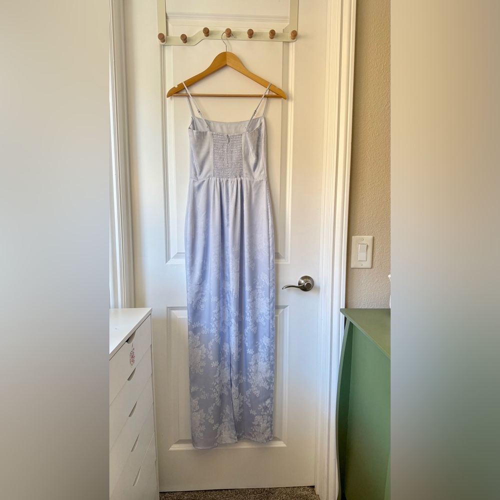 Reformation Light Blue Maxi Slip Dress - Picture 10 of 15